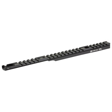 XS Sights Lever Rail Mount Henry .45-70 Round Barrel Black - HN-6000R-N