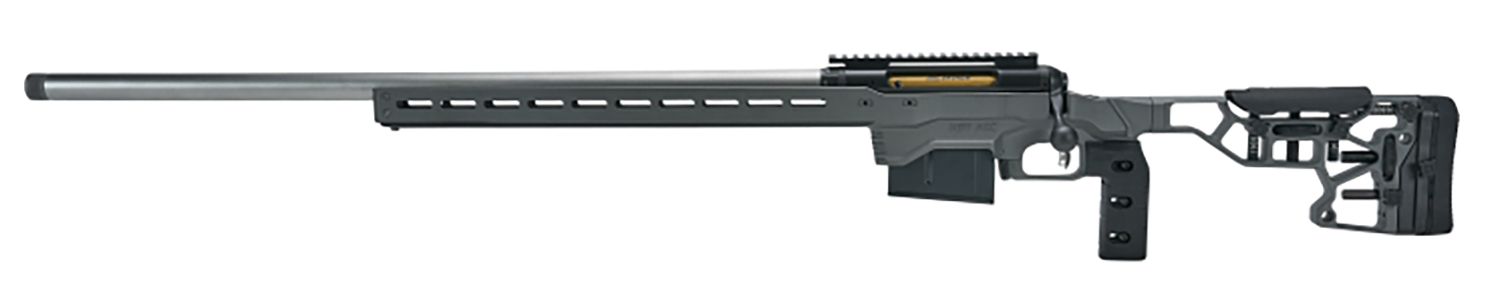 Savage 110 Elite Precision Rifle 57703, 6.5 Creedmoor, 26", Gray Cerakote Adjustable MDT ACC Aluminum Chassis Stock, 10 Rds
