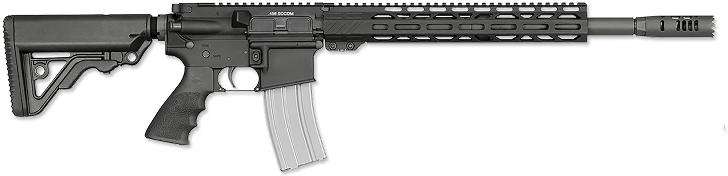 Rock River LAR-15M Carbine Rifle SOC1820V1, 458 SOCOM, 16", RRA Operator Carbine Stock, 30 Rds