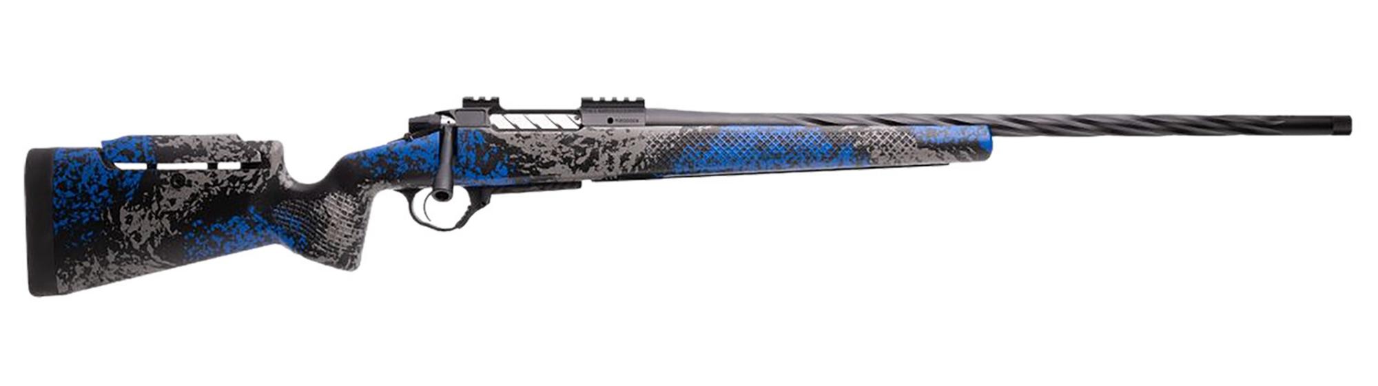 Seekins Precision Havak PH3 Bolt Action Rifle 0011710323F, 6.5 Creedmoor, 24" Threaded, Glacier Shadow Camo,Adj Cheek Riser Stock
