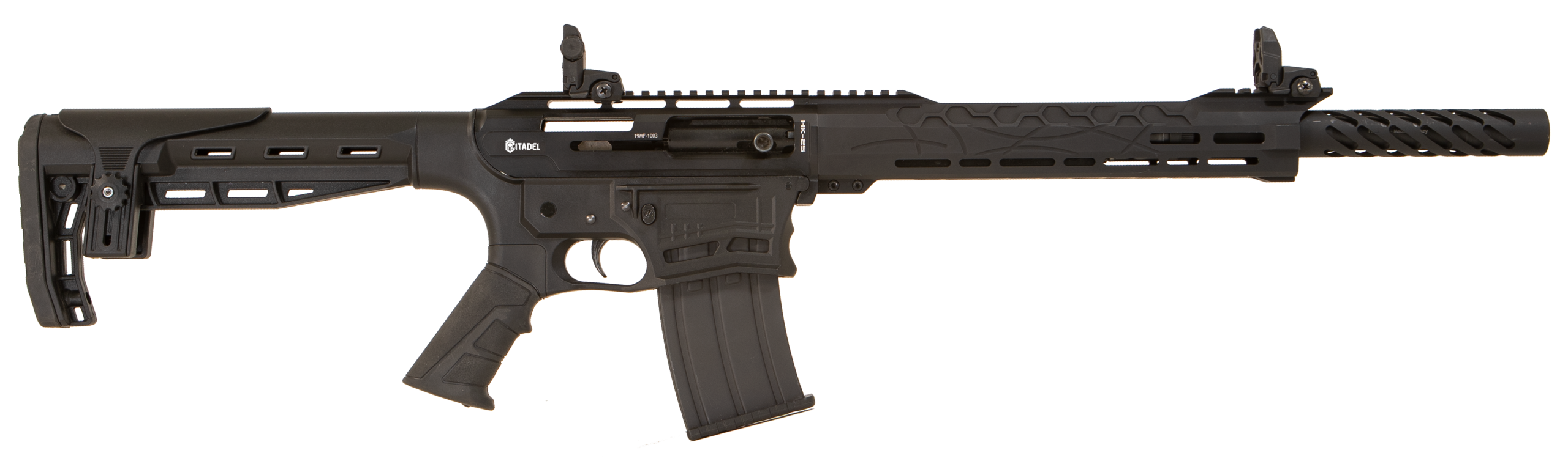 Howa Boss25 Boss 25 Semi-Auto Shotgun CBOSS2512, 18.75", 3" Chmbr, Black Adj Cheek Riser Synthetic Stock, 5 Rds