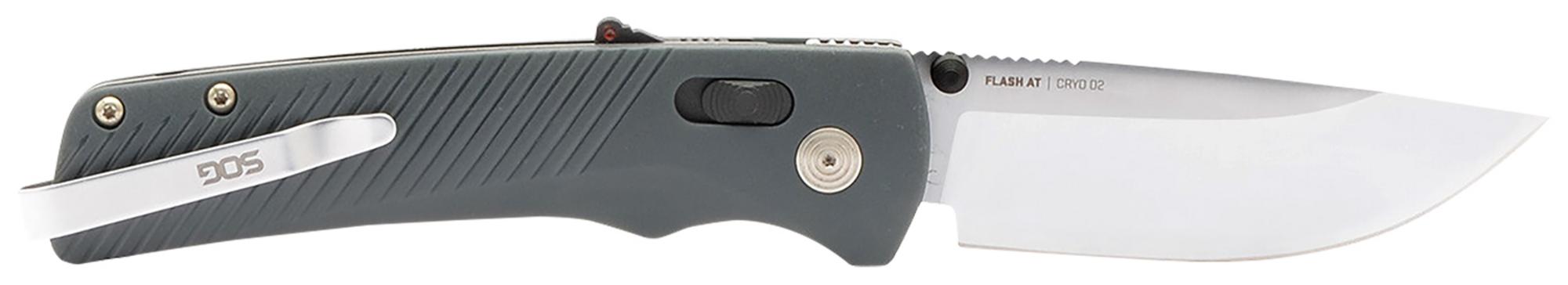 SOG Flash AT EDC Knife w/Urban Grey Handle (SOG11181141)