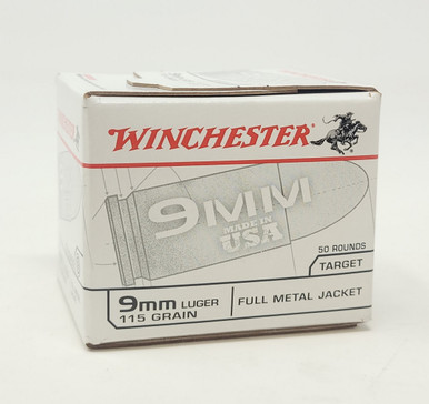 Winchester 9mm Luger Q4172 115gr FMJ 50 rounds