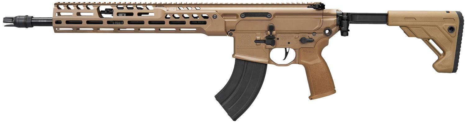 Sigarms MCX Spear LT IR Rifle RMCX762R16BIR, 7.62x39mm, 16", Adj Folding Telescoping Stock, 28 Rds