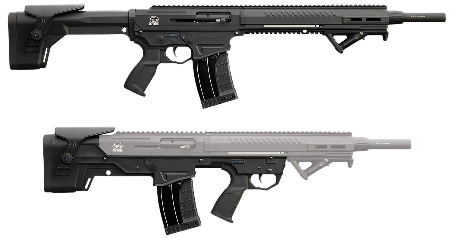 Chiappa Hydra 902 Combo Semi-Auto Shotgun 930364, 18.70", 3" Chmbr, Adj Comb Black Synthetic Stock, 5 Rds