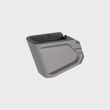 Tyrant CNC +6 Glock Magazine Extension - G17/19X/34/45 - Gray - TD-G17MAGEX-G