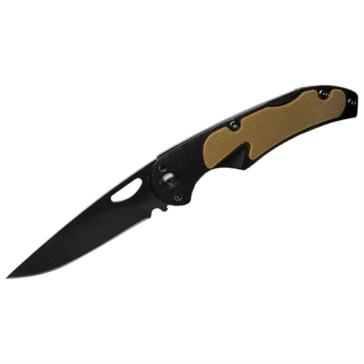 ABKT Elite Mark II Lockback Folding Knife 2-1/2" Drop Point Blade Tan AB062T