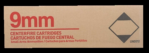 Aguila Ammunition 9mm Luger Handgun Ammo - 124 Grain FMJ 1000rd Case 1E092110