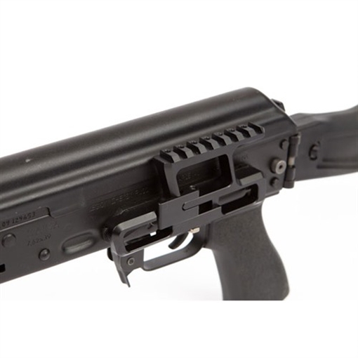 RS Regulate Rear Biased Lower, Modular Side Mount, Fits AKM Type Rifles, Matte Finish, Black, Not Compatible with Folding Stocks AK-302M