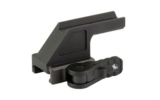 American Defense Mfg. AD-B2, Quick Detach Mount, 1.93" Height, Fits Trijicon ACOG, Anodized Finish, Black AD-B2-H-STD