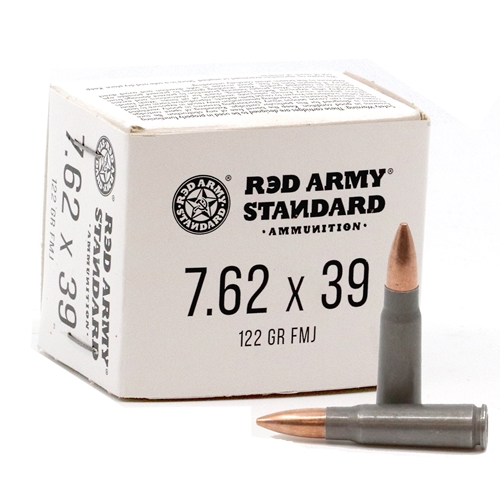 Red Army Standard 7.62x39mm 122gr. FMJ 1000rd Case #AM3092