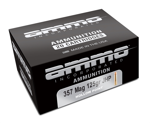 Ammo Inc Signature Defense .357 Magnum Handgun Ammo - 125 Grain | JHP | 200rd Case 357125JHP-A20