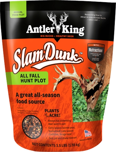 ANTLER KING SLAM DUNK 1/4 ACRE 3.5LBS FALL PLOT ANNUAL 35SD