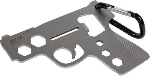 Smith & Wesson M&P Pistol Novelty Multi-Tool with Caribiner 1094693
