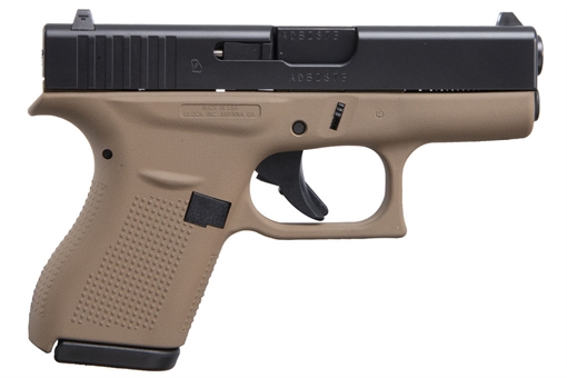 Apollo Custom Glock 42 380 6RD DDE BLK ACG-00837