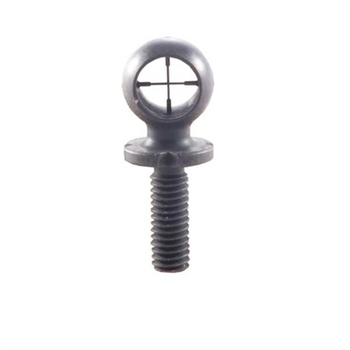 Kns Precision CROSSHAIRS DUPLEX HOODED FRONT SIGHT BRASS BLACK ARHDDU