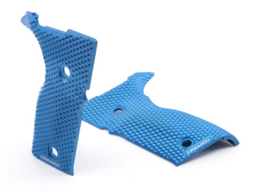 Arex Alpha Aluminum Grips - Blue 203011
