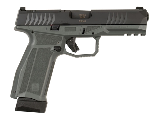 AREX DELTA L HGA 9MM 4.5IN BBL GRAY STRIKER FIRED OPTIC READY 1-17RD & 1-19RD PLATE KIT INCLUDED 602433