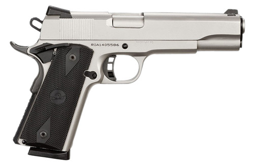 Rock Island Armory 1911-A1 Tactical 45 ACP 5" Matte Nickel 8 Round