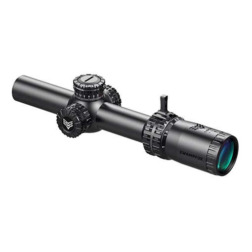 Swampfox Optics Arrowhead Black 1-8x24mm 30mm Tube Guerrilla Dot BDC Green Reticle ARH18241-GB