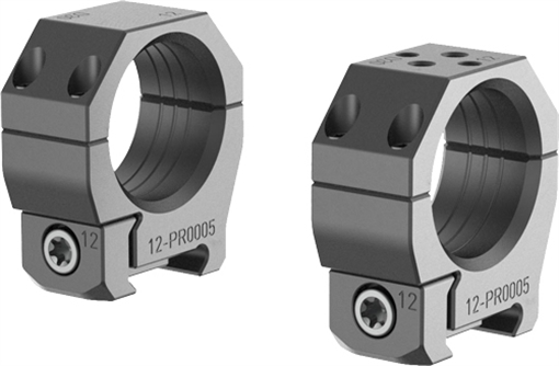 AUDERE SCOPE RINGS PSR 30MM LOW BLACK PR0005