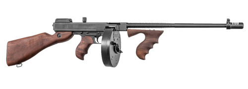 Thompson 1927A1 Deluxe 45 ACP, 16.5" Barrel, American Walnut Furniture, Blued Rec, 50rd