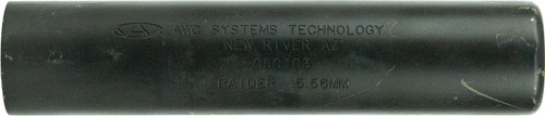 AWC Raider M4 Suppressor USED 5.56x45mm, 1/2"x28 Thread, 6.7" Length, Black