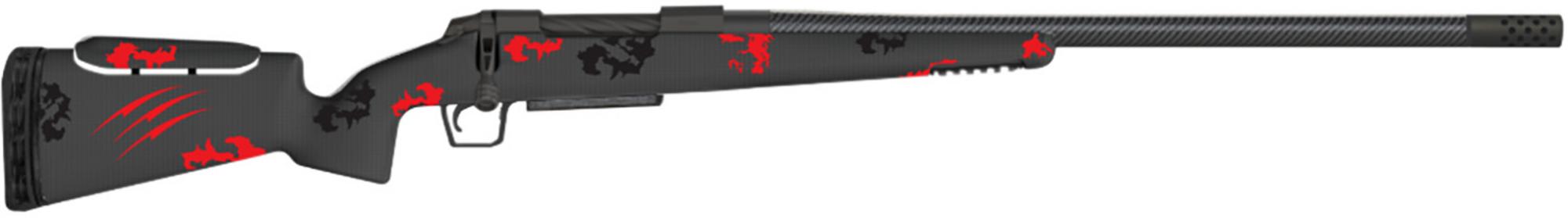 Fierce Twisted Rival FP Bolt Action Rifle FRFP7MM0822BBO, 7mm-08 Rem, 22" Threaded, Blackout Camo Stock, 4 Rds