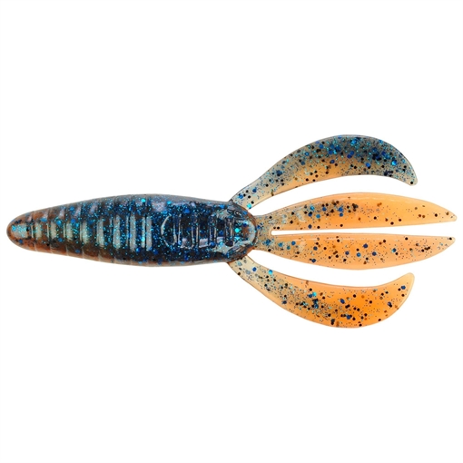BERKLEY FISHING PRODUCTS PIT BOSS 4" PERFECTION BLUE FLECK 8PK 1457704