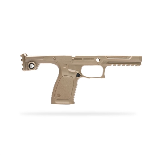 Strike Industries BRAVO CHASSIS 9MM LUGER FOR SIG SAUER P320 FDE SI-SMC-B-P320-S-FDE