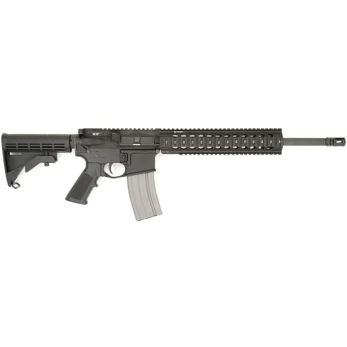 Bravo Company Model 0 223/5.56, 16" Barrel, Black, BCM QRF 12" Quad Rail, 30rd