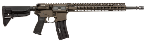 Bravo Company Recce 16 KMR-A Carbine 223 Rem/5.56mm, 16" Barrel, Dark Bronze Finish, Mod 0 Stock, Mod 3 Pistol Grip, KMR Alpha 15" Handguard, 30 Rd