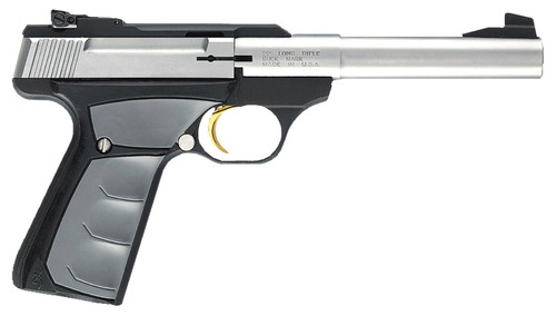 Browning Buck Mark Camper *CA Compliant* .22 LR, 5.5" Taper Bull Barrel, UFX Gip, Stainless, 10rd