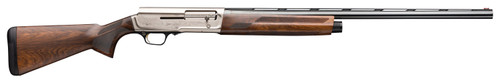 Browning A5 Ultimate 12 Ga, 3" Chamber 26" Barrel, Engraved Silver Rec, Walnut Furniture, 4rd