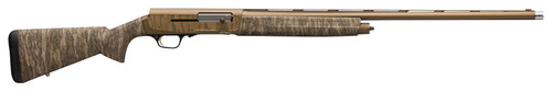 Browning A5 Wicked Wing 12 Ga, 3.5" Chamber 28" Barrel, Mossy Oak Bottomland, Burnt Bronze Rec, 4rd