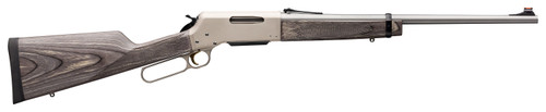 Browning BLR Lightweight ''81 Takedown 243 Winchester, 20" Barrel, Satin Gray Laminate, Nickel Rec, 4rd