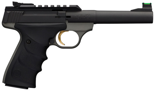 Browning Buck Mark Plus Practial .22 LR, 5.5" Barrel, URX Grips, Black 10rd