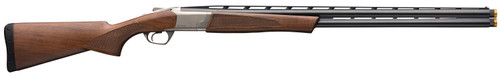 Browning Cynergy CX 12 Ga, 3" Chamber 28" Barrel, Grade I Walnut, Silver Rec, 2rd
