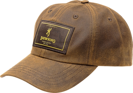 BROWNING CAP ANTIQUITY WAX REC PATCH BROWN WAX 308060981
