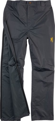 BG KANAWHA RAIN PANT XX-LARGE CARBON GRAY W/LEG TO WAISTZPR! 3021867905