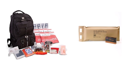 BUNDLE - ReadyWise 64 Piece Survival Backpack w/ PMC Battle Pack | Black | PMC-9A-BP RW01-633GSG-BLACK-PMC-9A-BP
