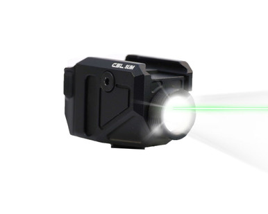 Viridian C5L Slim Green Laser With 550 Lumen Tactical Light with SAFECharge - Fits Glock 43X/48 MOS, FN Reflex, Black