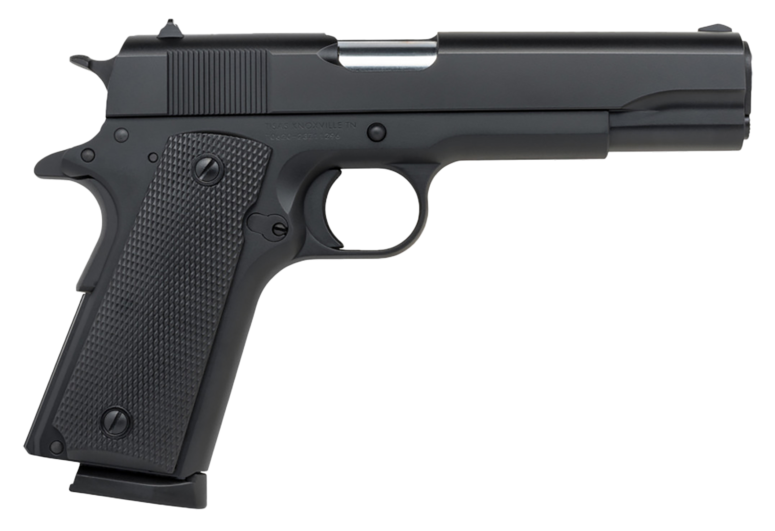 Tisas 1911 A1 Service Pistol 10100518, 45 ACP, 5in, Black Polymer, Black Cerakote Finish, 7 Rds