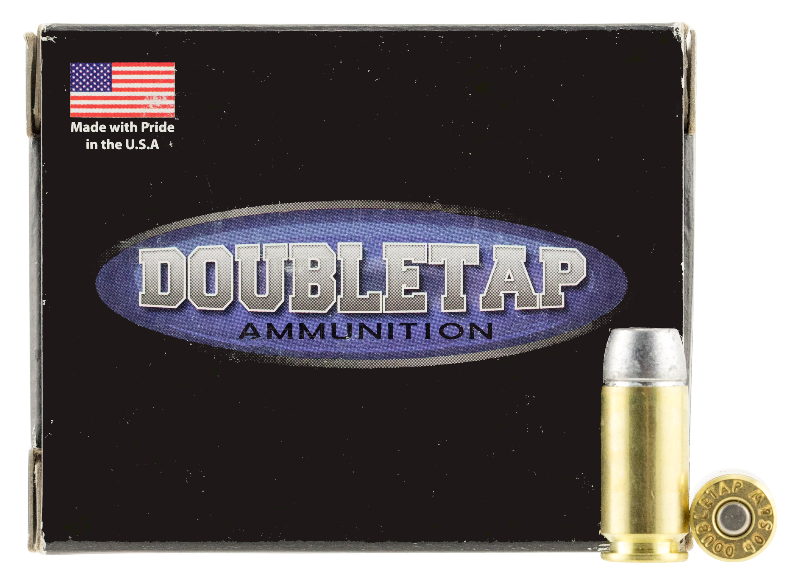 DoubleTap Hunter Self Defense Pistol Ammunition 40200HC, 40 S&W, Hard Cast Solid, 200GR, 1050fps, 20 Rd/bx
