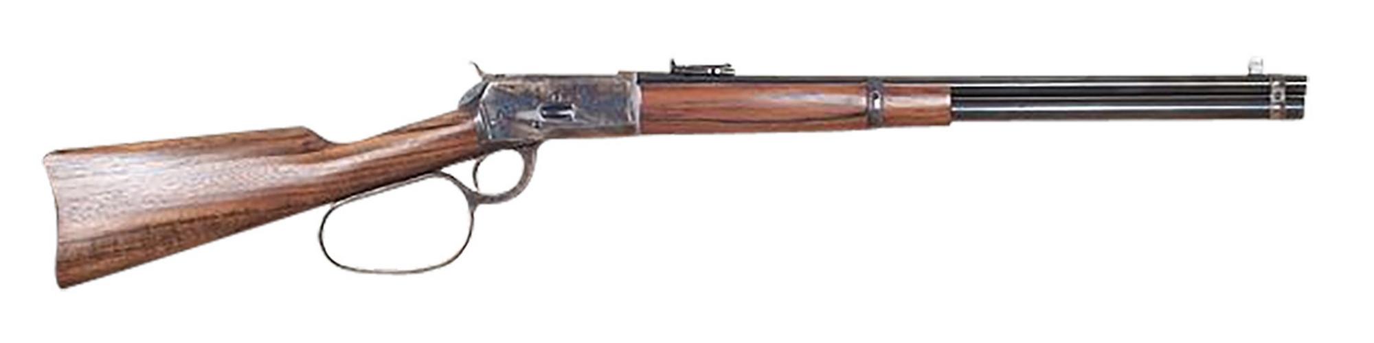 Cimarron 1892 Cogburn Carbine Lever Action Rifle AS067, 45 Colt, 20", Walnut Stock,10 Rds