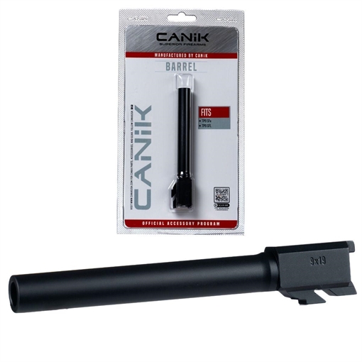 Canik Steel Drop in Barrel for Select Canik Pistols Full Size Replacement Black PACN0001
