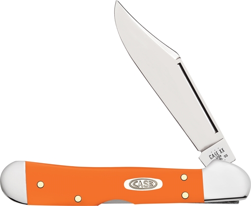 CASE KNIVES MINI COPPERLOCK ORANGE 80515