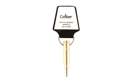 Caliber Gourmet Bottle Opener/Whistle Keychain Display, Pack of 24 CBG-DB-1040-24 CBG-1040-EA