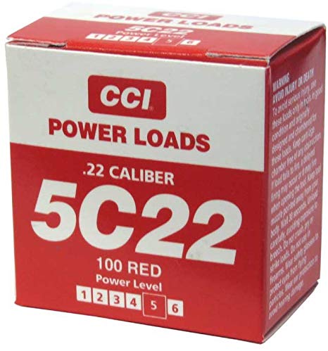 D.T. Systems CCI 5C22 .22cal Red Heavy Power Loads Blanks for Launchers