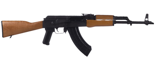 Romanian WASR-10 7.62x39mm, 16.25" Threaded Barrel, Wood Furniture, Black Rec, 30rd
